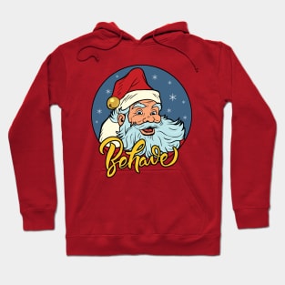 Pop Art Santa Hoodie